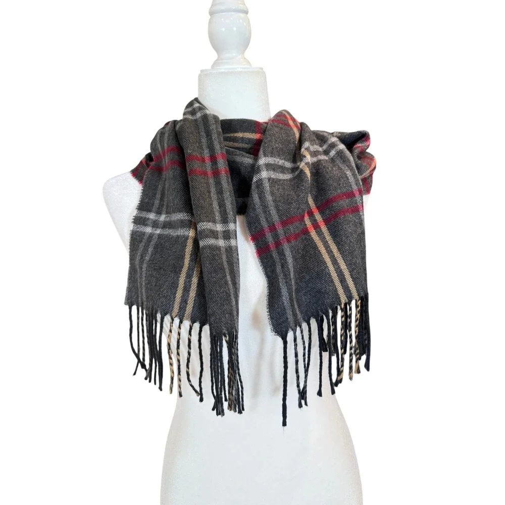 Cejon plaid scarf